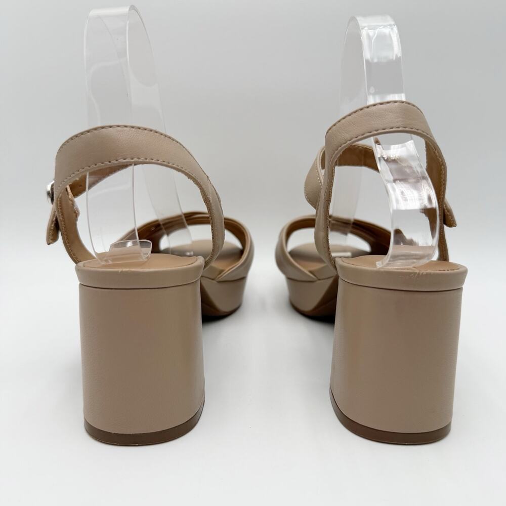 Aerosoles Womens Cosmos Platform Sandals Size 8.5 M Beige NWOB - Picture 9 of 13